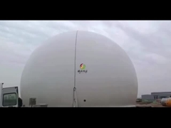 3500m3x2sets बायोगैस धारक