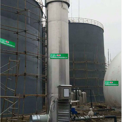 बायोगैस शोधन उपकरण के लिए 10000Nm3 / H जैविक H2S स्क्रबर
