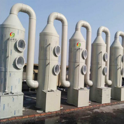 SO2 H2S स्क्रबर स्प्रे टॉवर तेल अपशिष्ट गैस उपचार उपकरण