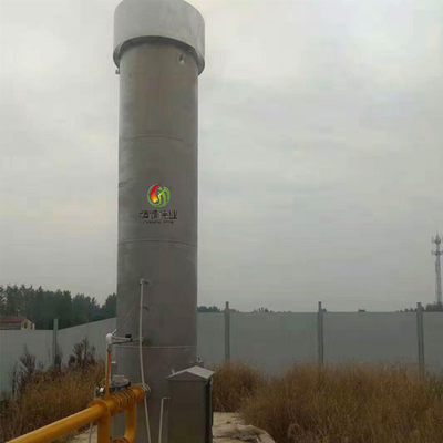 बायोगैस स्क्रबिंग सिस्टम 10PPM के लिए Fe2O3 H2S CO2 स्क्रबर