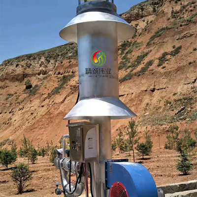 बायोगैस स्क्रबिंग सिस्टम 10PPM के लिए Fe2O3 H2S CO2 स्क्रबर