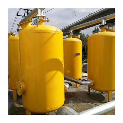 बायोगैस स्क्रबर ड्राई डिसल्फराइजेशन में 10PPM Co2 और H2s स्क्रबिंग