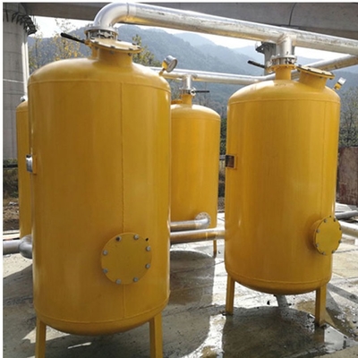10PPM H2S फ़िल्टर बायोगैस शोधन उपकरण डीहाइड्रेटर और डिसल्फराइज़र के साथ